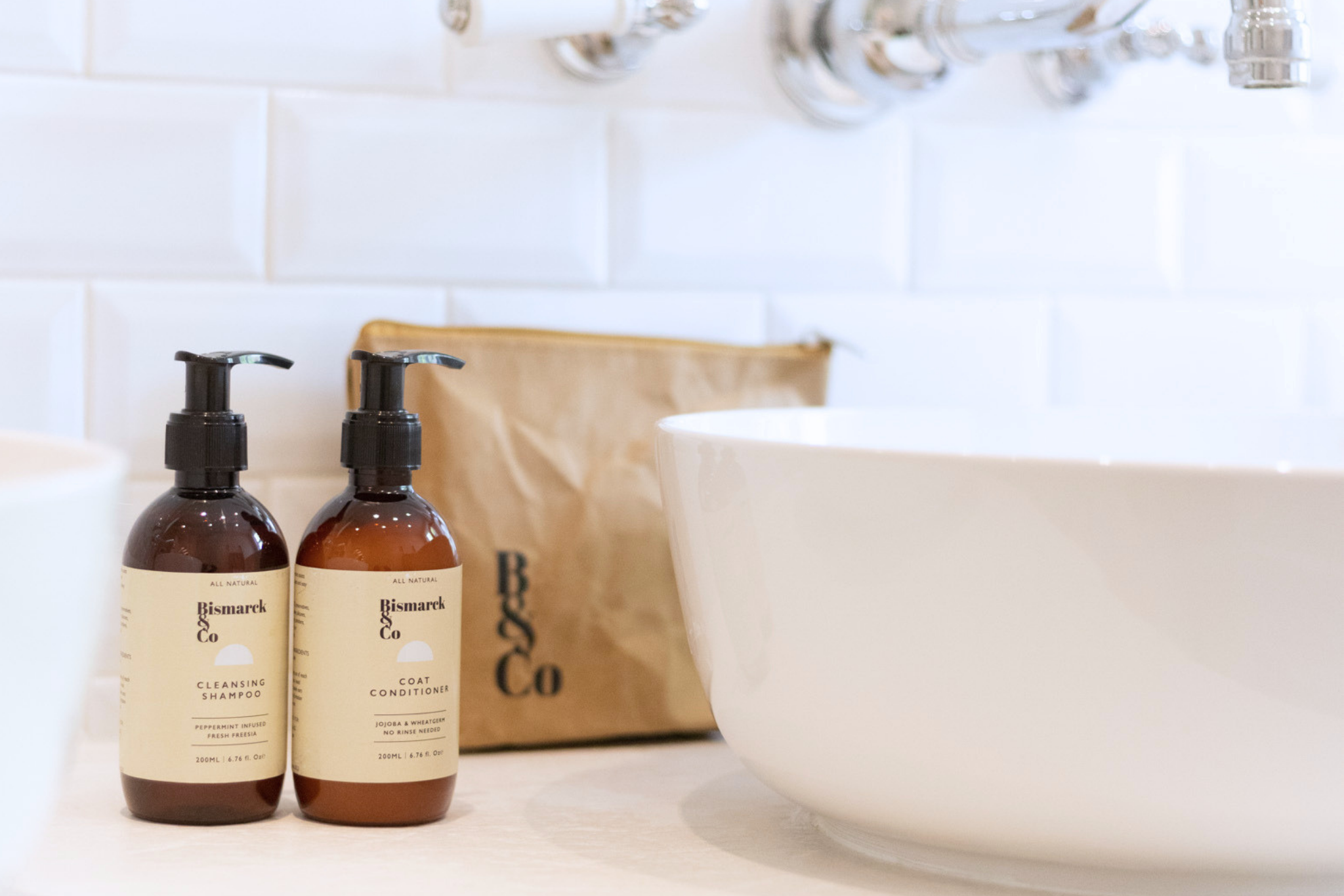 Natürliches Pflegeshampoo