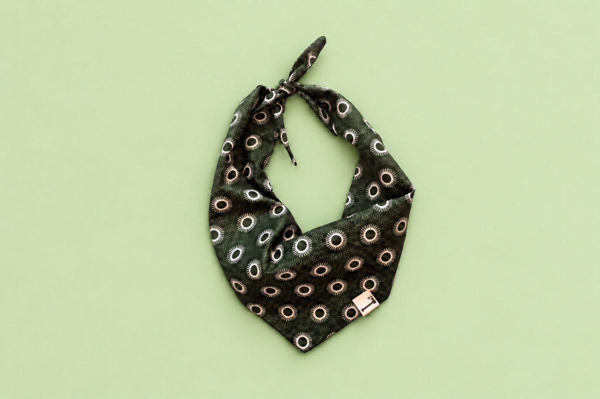 Bandana in Winter Green